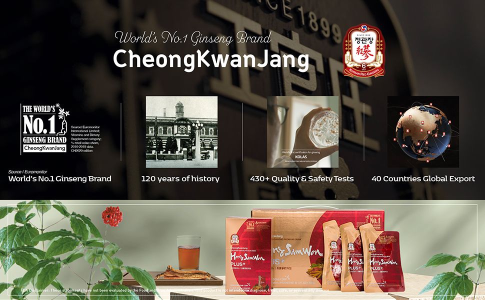 Hong Sam Won Plus Pouch Korean Red Ginseng CheongKwanJang