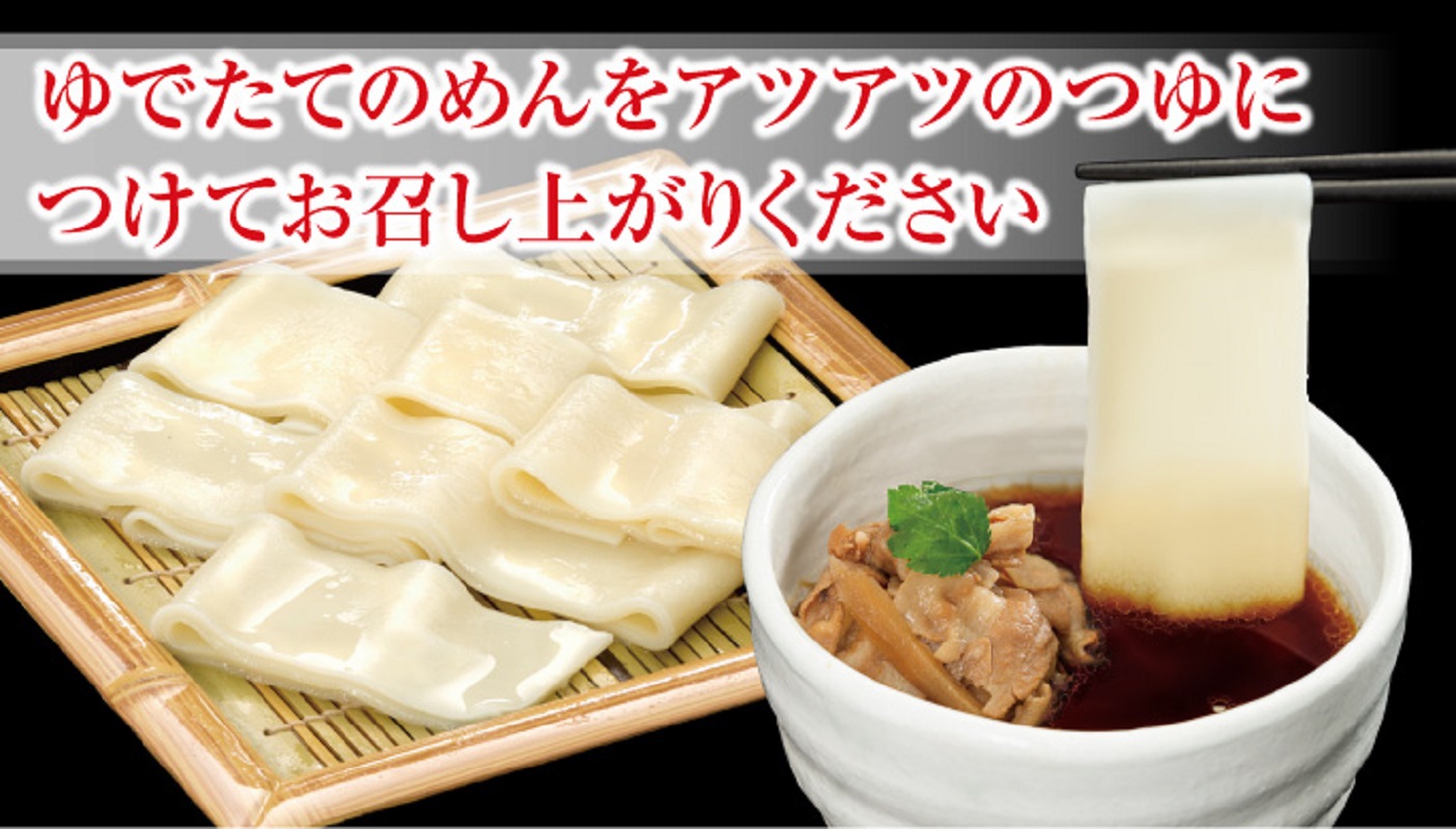 日本直送品】花山 鬼ひも川うどん 3食入 国産幅広麺 正州
