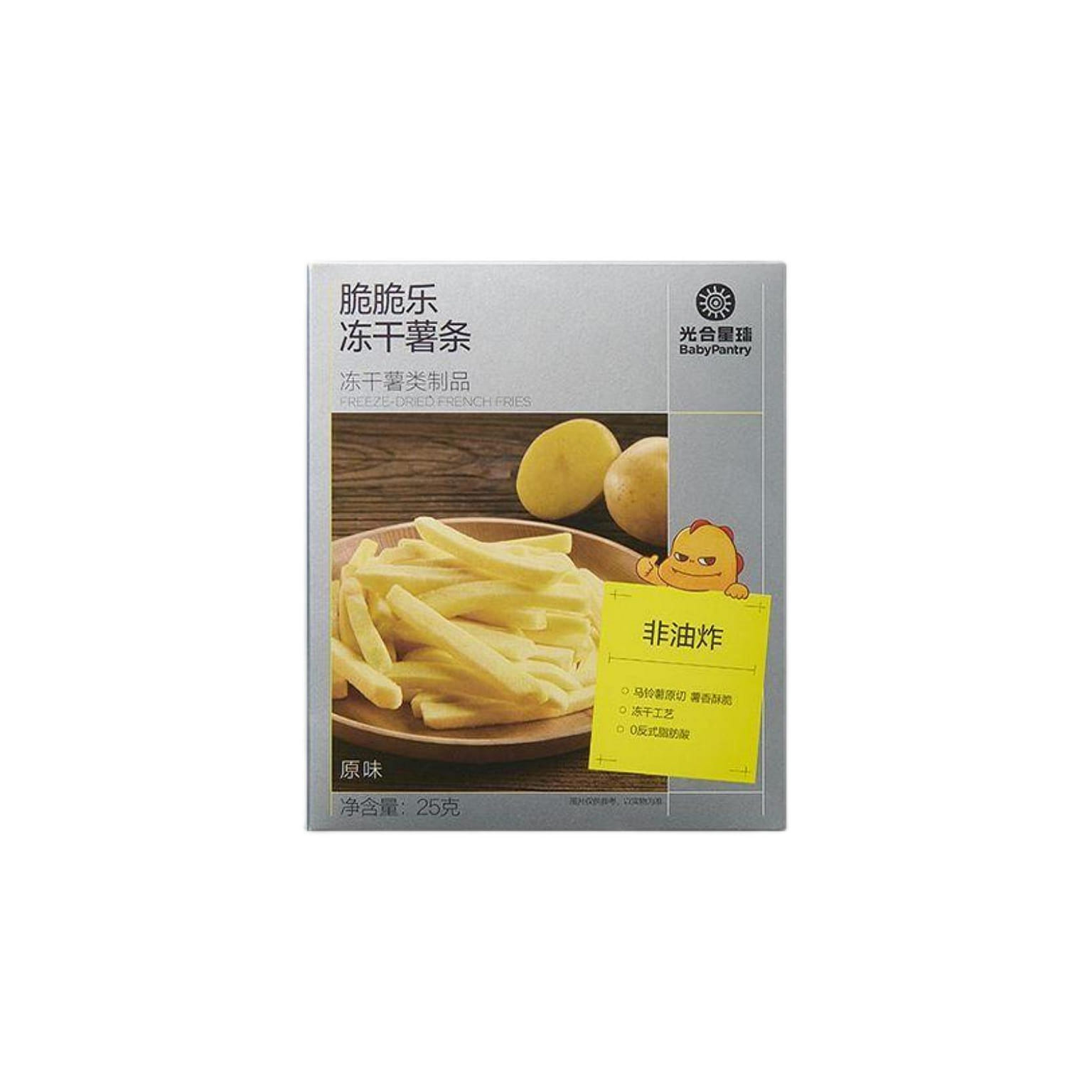 脆脆乐冻干薯条原味25g 25 克