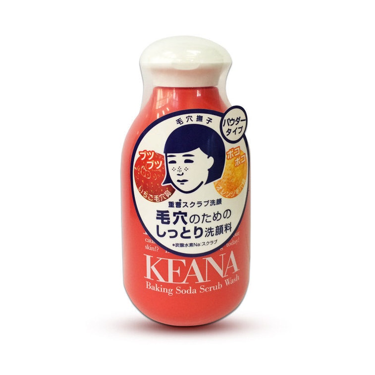 商品详情 - 【日本直邮】ISHIZAWA LAB石泽研究所 KEANA毛孔抚子 小苏打磨砂去黑头角质洁面粉 女士专用 100g - image0