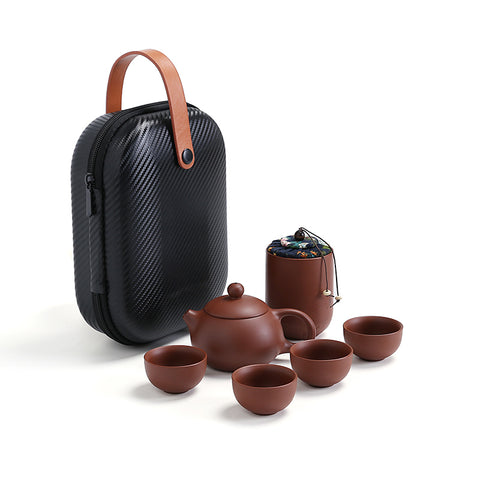 YiXing ZiSha Clay Travel Teaset