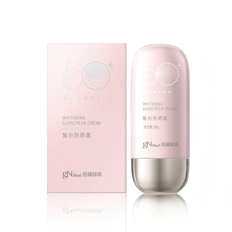 징룬 펄 미백 선크림 50g 가수분해 펄 미백 자외선 차단 50 그램