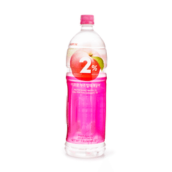 Lotte Soft Drink 2% Peach Flavor 1500 ml