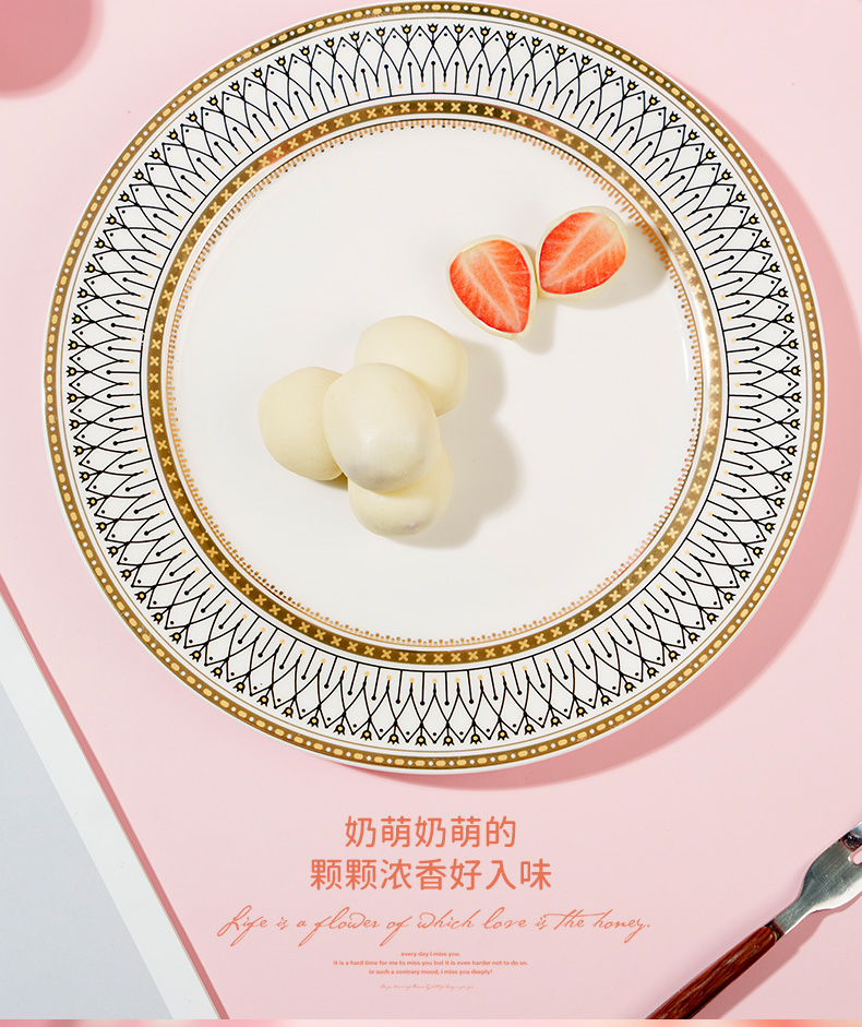 酸酸甜甜【奶香草莓球】 100克 本宫饿了同款 奶枣一样的口味 酸甜奶芙夹心草莓干 蜜饯果干 网红休闲零食