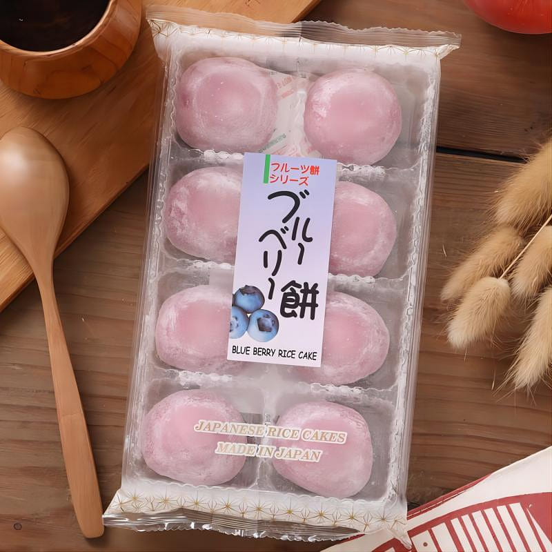 구보타 과일 다이후쿠 모치 블루베리 맛 8개 220g 220 그램