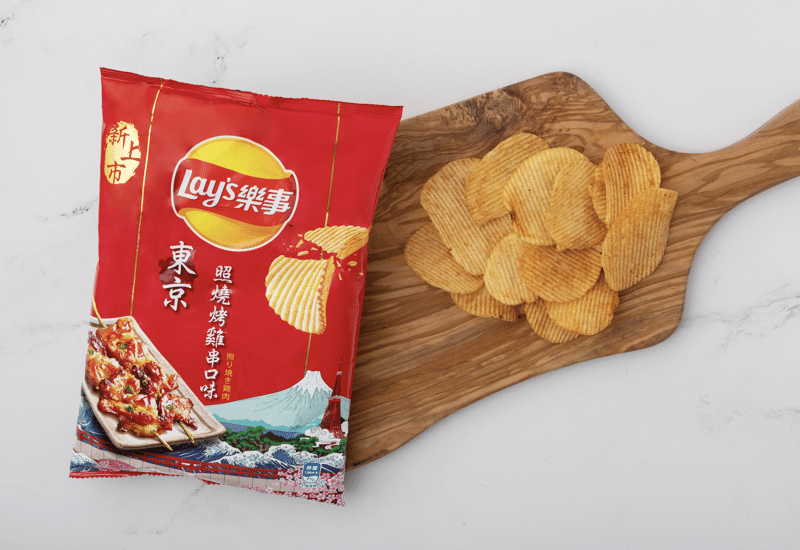 はらみちきん Lay's ポテトチップスBBQ鶏肉味 59.5 グラム - Weee!