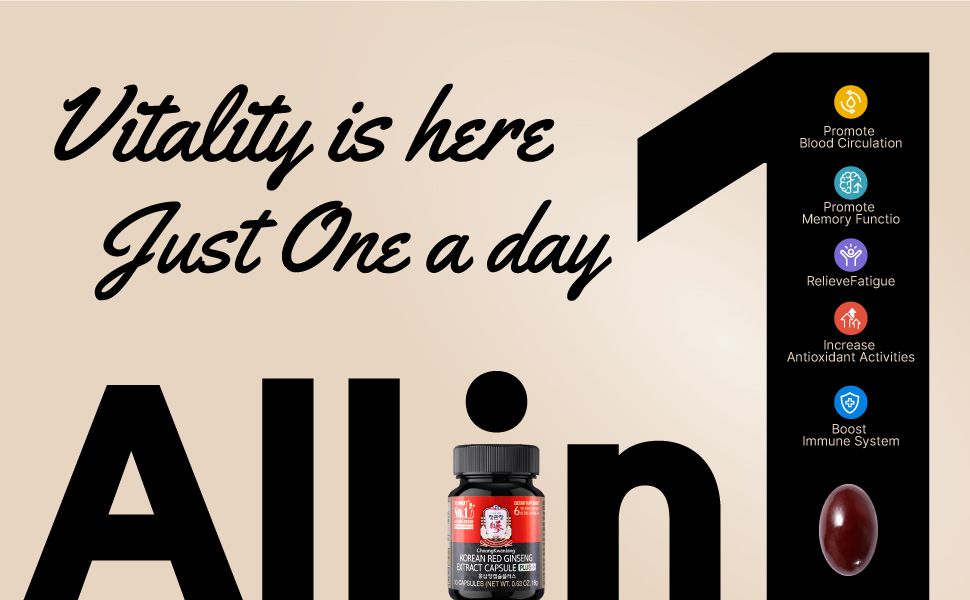 Capsule Plus Korean Red Ginseng