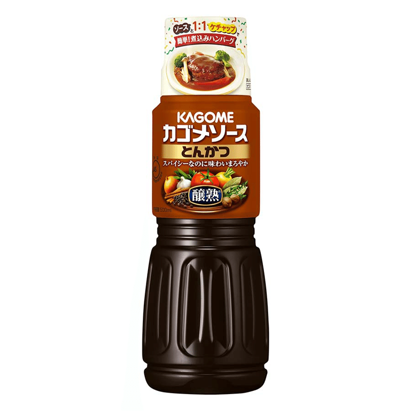 Get Kagome Jojuku Sauce Tonkatsu 500ml Delivered | Weee! Asian Market