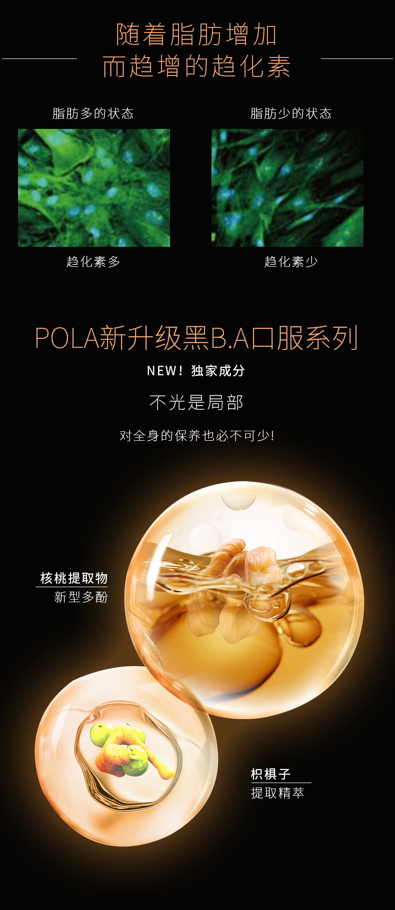 日本POLA寶麗黑BA 抗糖口服液20ml*12支 美顏抗衰老