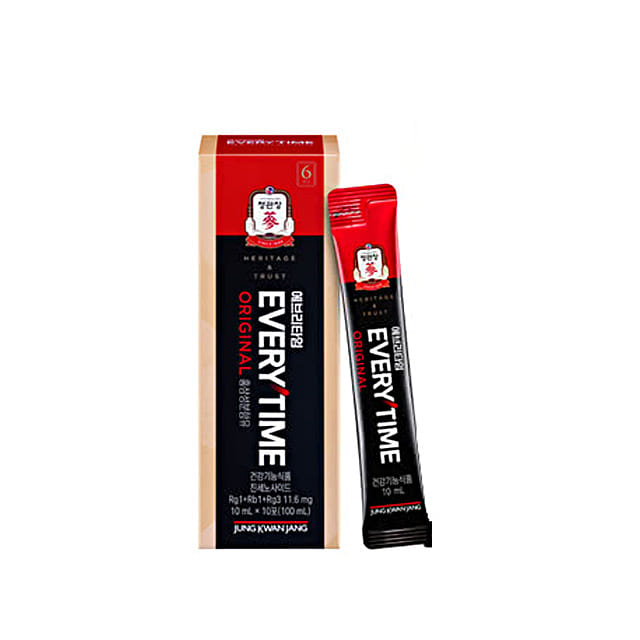 正官庄高丽参红参浓缩口服液小盒10ml*10条 100 毫升