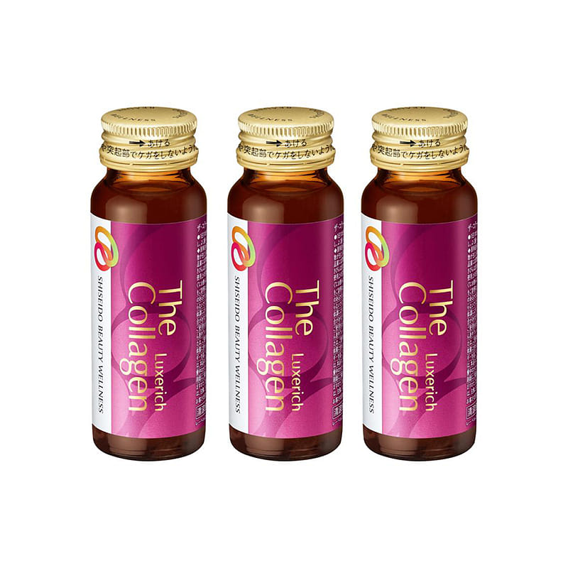 資生堂 ザ・コラーゲン リュクスリッチ ドリンク 50mL×3本 - Weee!