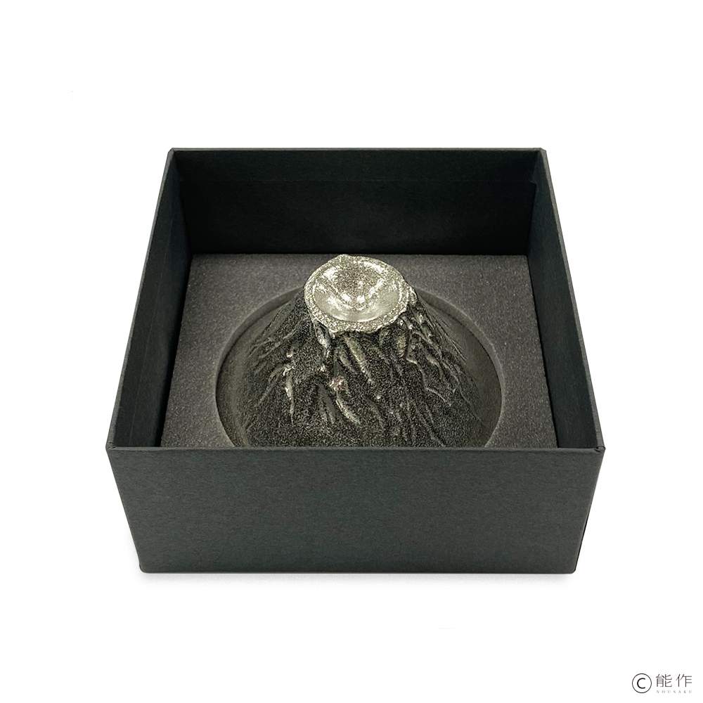 Sake Cup - FUJIYAMA Silver-6
