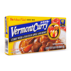 House Foods 바몬드 카레 큐브 매운맛 8.11 온스