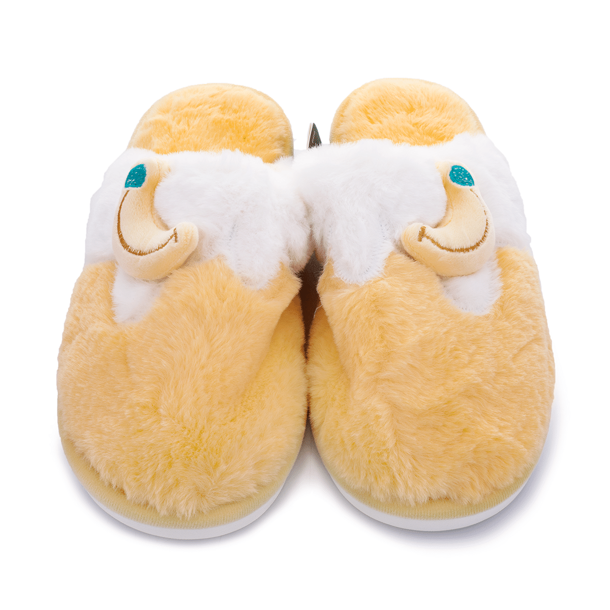 Cartoon Fruit Cotton Slippers Yellow Banana 40-41 1 each