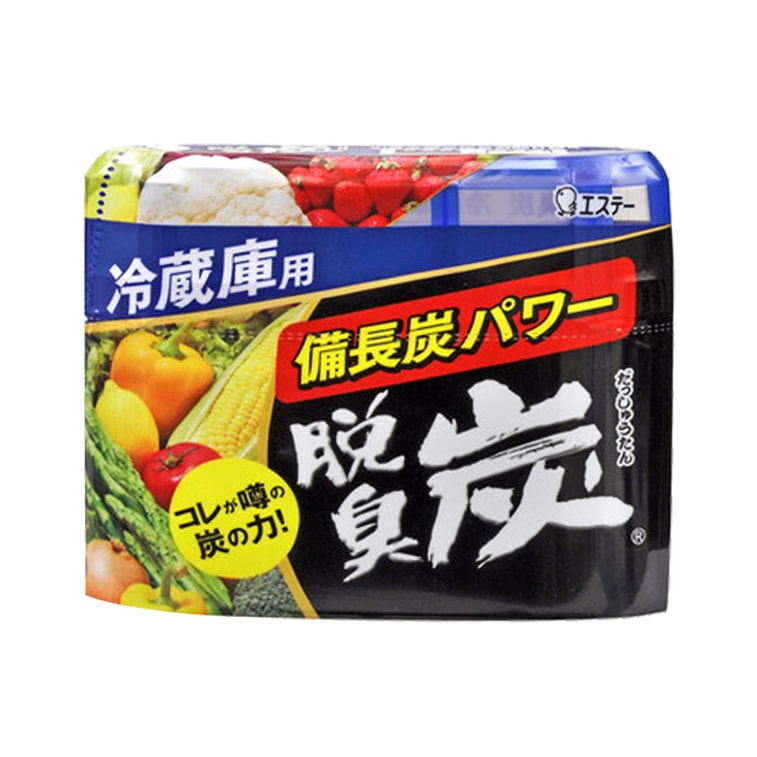 商品详情 - 【日本直邮】S. T. Corporation艾饰庭 脱臭炭 空气清新剂 除味剂去异味炭包冷藏库用 140g /个 - image0