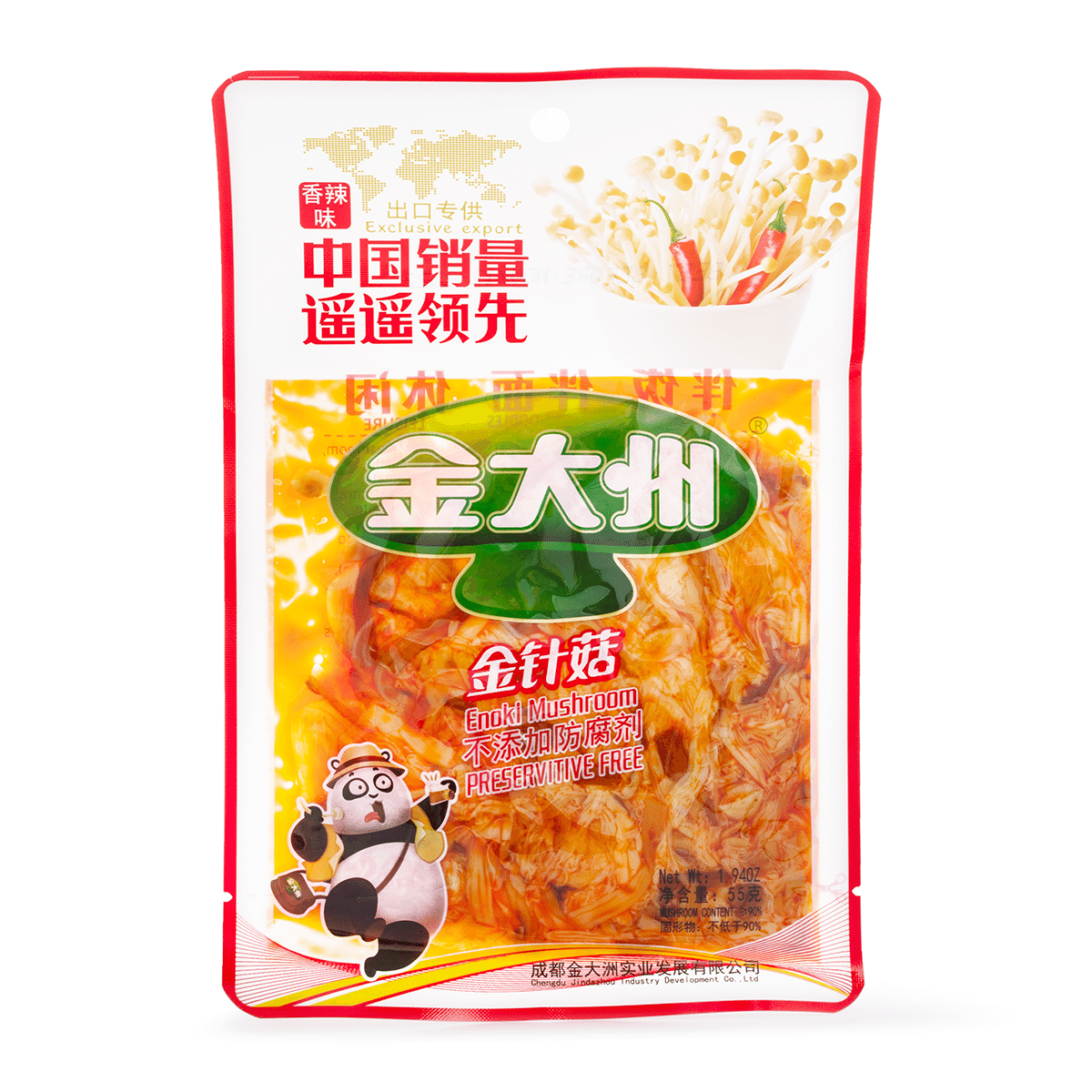 金大州 香辣金针菇 55 克