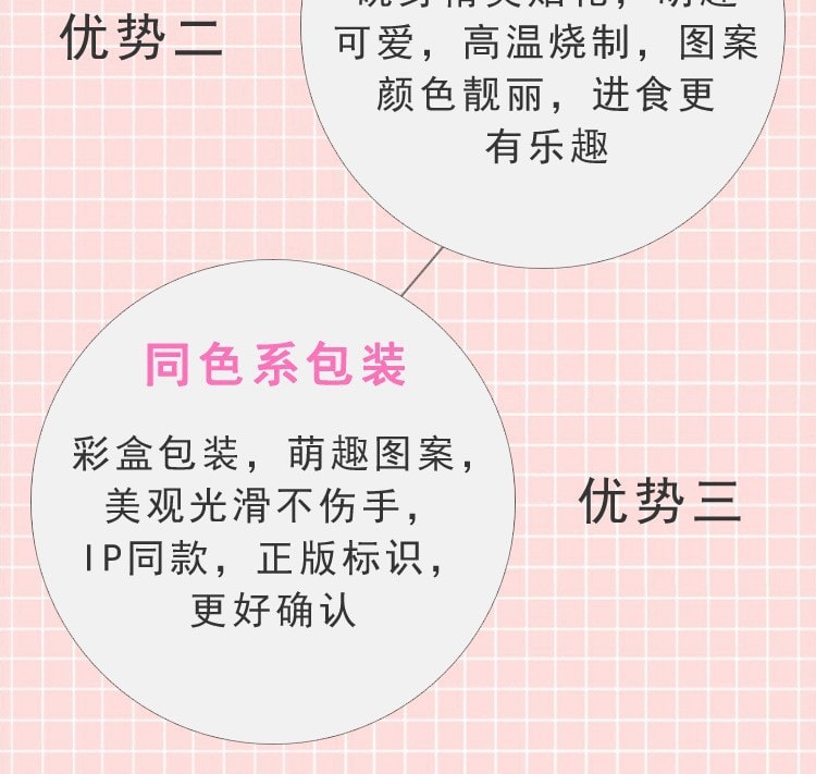 中国 FOXTAIL 三丽鸥大头5寸陶瓷碗  可爱卡通家用餐具泡面碗/饭碗 500ML 美乐蒂 1件| *预计到达时间3-4周