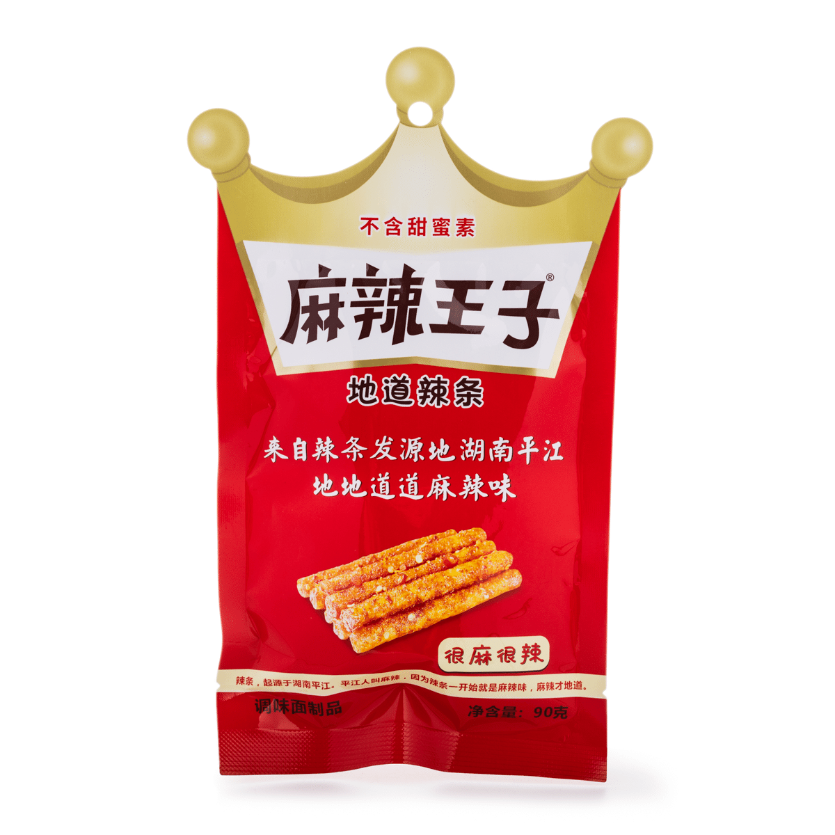 麻辣王子辣条 很麻很辣 90 克*80 包
