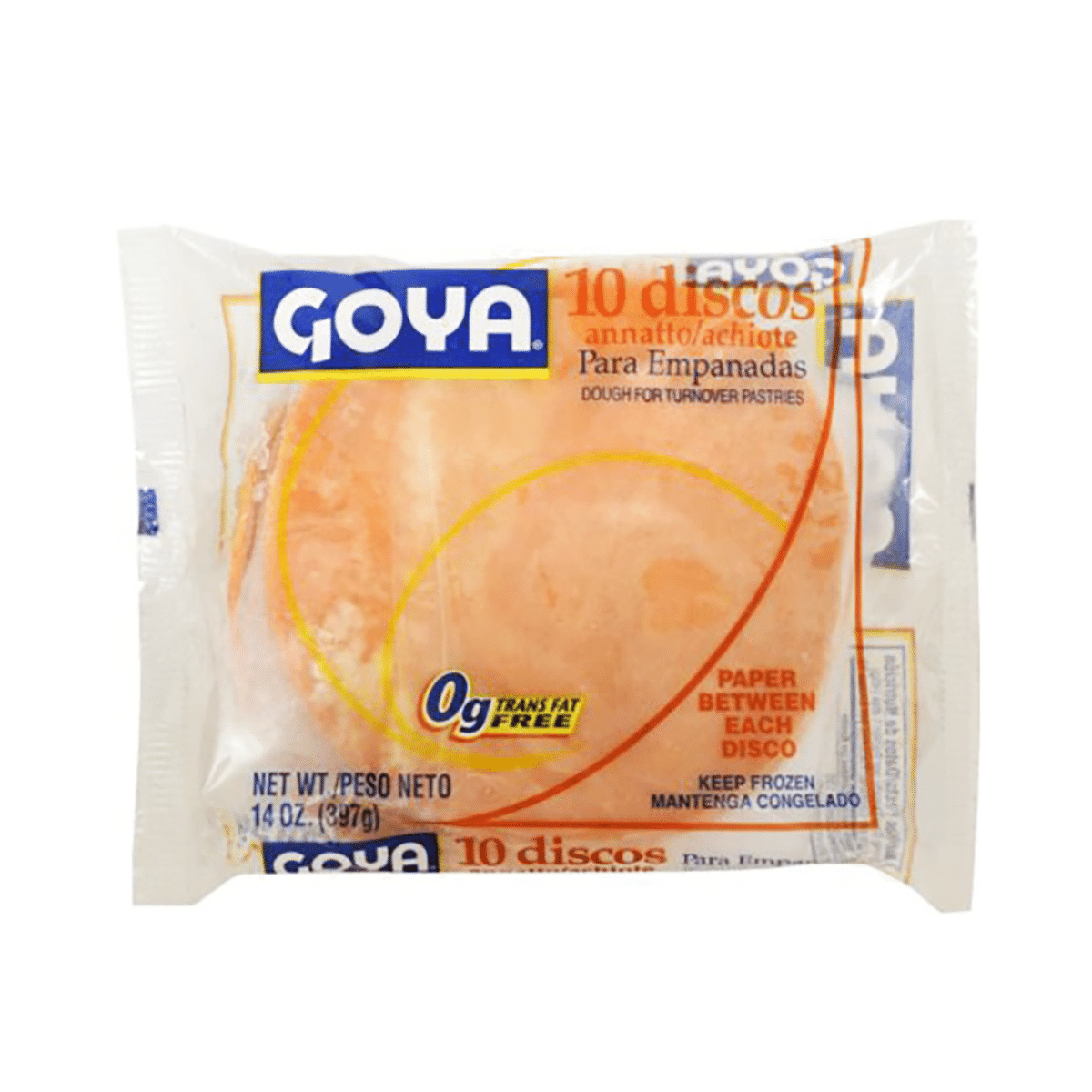Discos con Achiote para Empanadas Goya 14 onza(s)