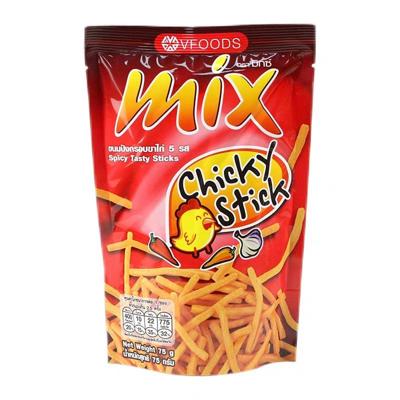 vfoods mix Shrimp Chips chicken flavor 75g 75 g