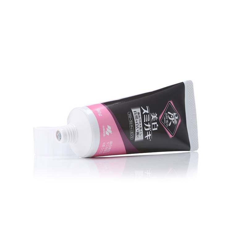 商品详情 - 【日本直邮】小林制药KOBAYASHI 深层美白清洁牙齿 改善口臭 美白炭牙膏 90g - image1