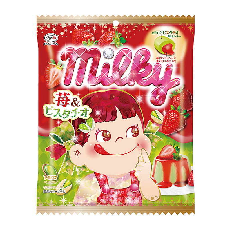 Get FUJIYA Strawberry Pistachio Chocolate 62 g Delivered | Weee