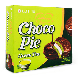롯데 녹차 초코파이 336 그램