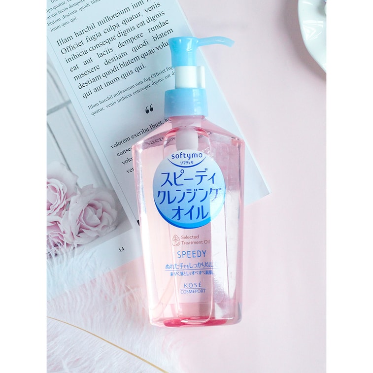 商品详情 - 【日本直邮】KOSE 高丝 Softymo 洁净 干湿两用快速 卸妆油 230ml - image1