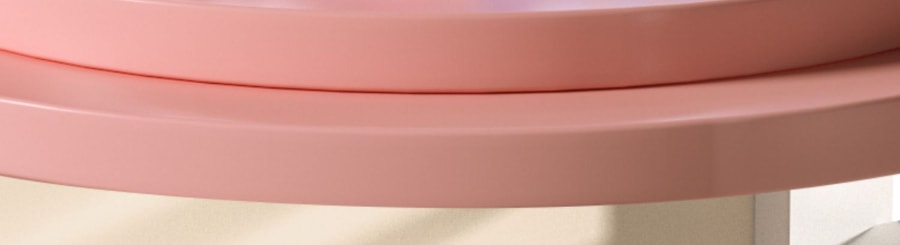 YOKI LED燈盲盒手辦潮玩收納盒 泡泡瑪特展示盒 防塵盒 黃色 1個