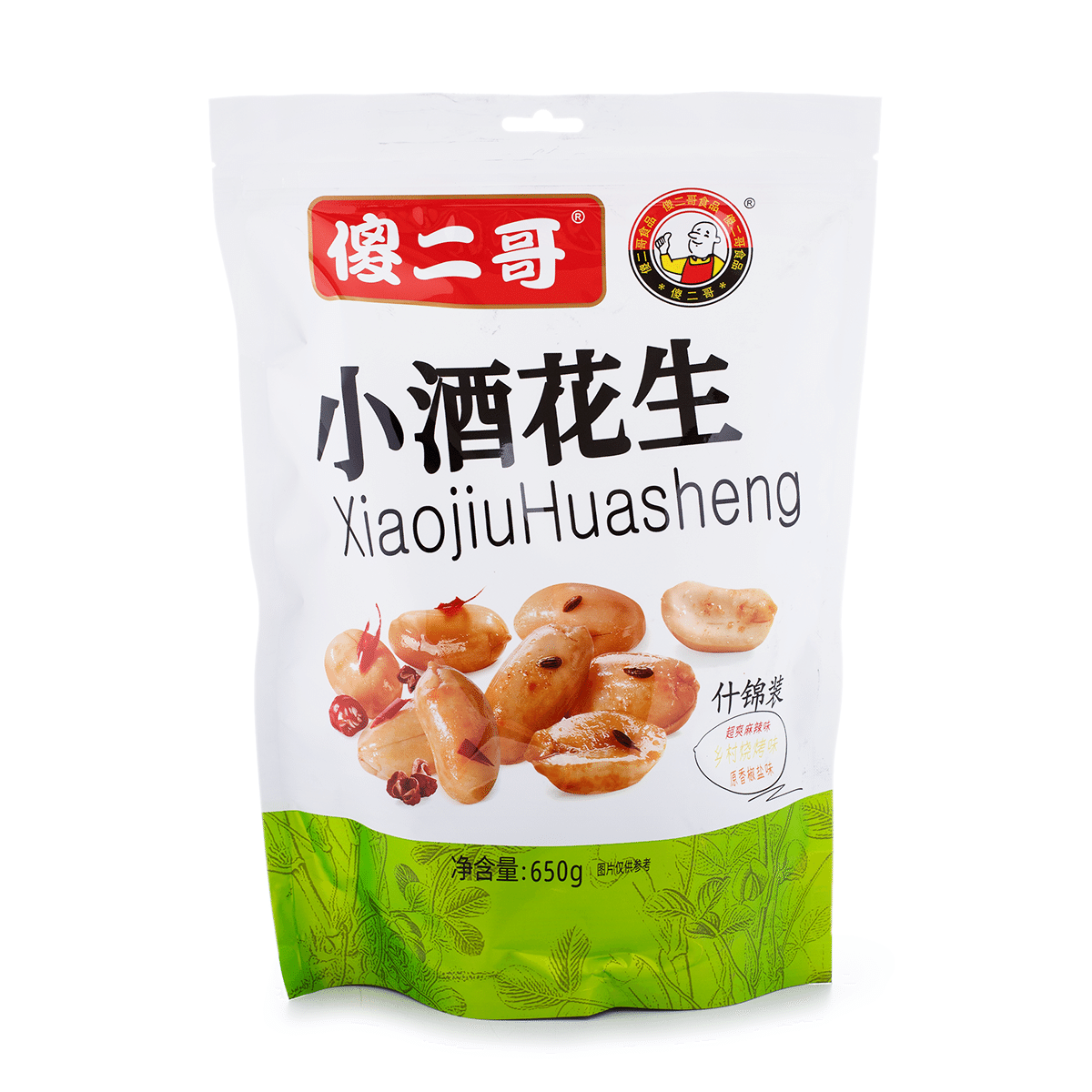 傻二哥 小酒花生(什锦装) 650 克