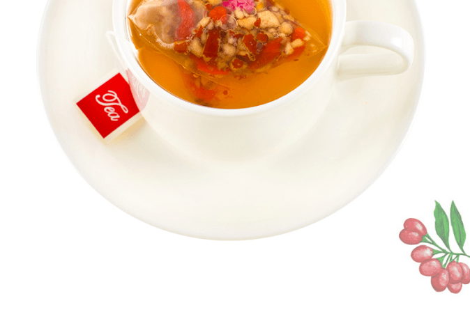 养生茶系列【滋补好物】桂圆红枣枸杞茶 120克 15茶包 调理气血宫寒 调理月经 补气养血养生茶 快速袋泡茶