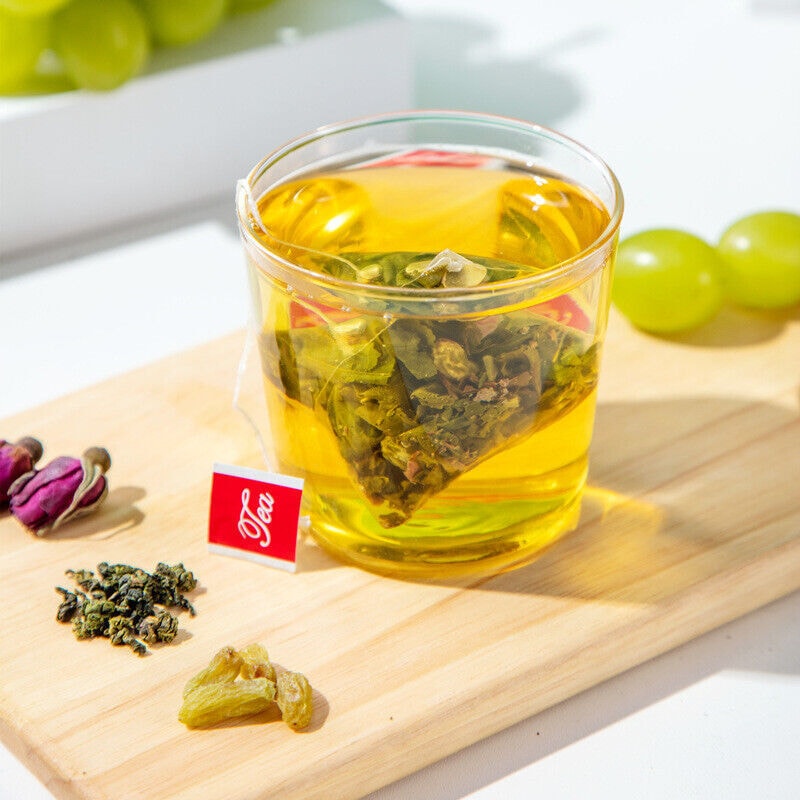 高级茶系列【葡萄乌龙茶】口感清甜 满口芳香 果香醇厚 60克 冷泡茶水果茶冷萃花茶 15茶包装