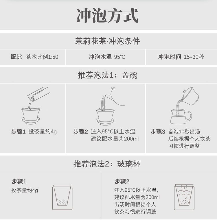 张一元茉莉花茶特种莲花香雪- Weee!