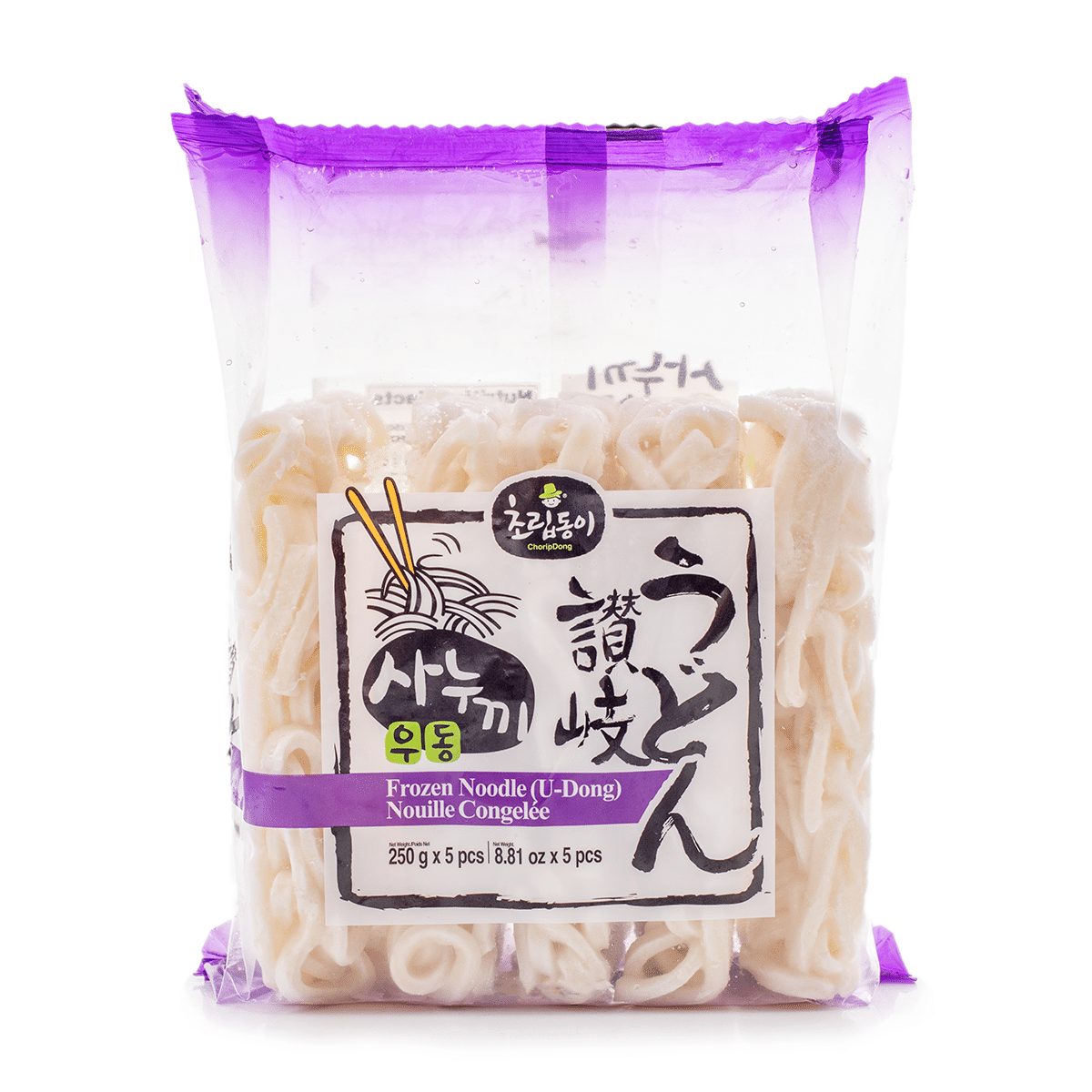 Choripdong 赞岐乌冬面 8.8oz*5 冷冻 44 盎司