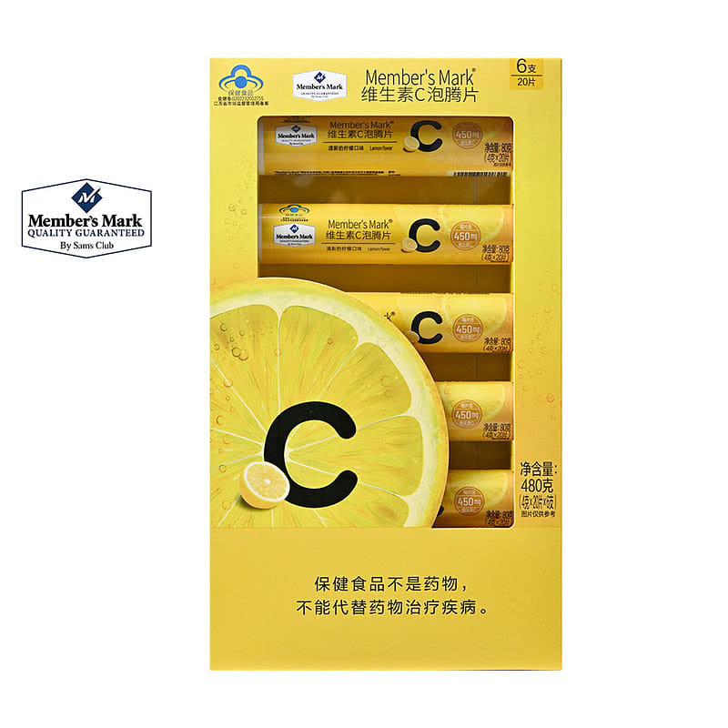 비타민C 탄산정 480g(4g×20×6) 480 그램