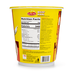 Lucky Me Beef Instant Noodle Soup 70 g