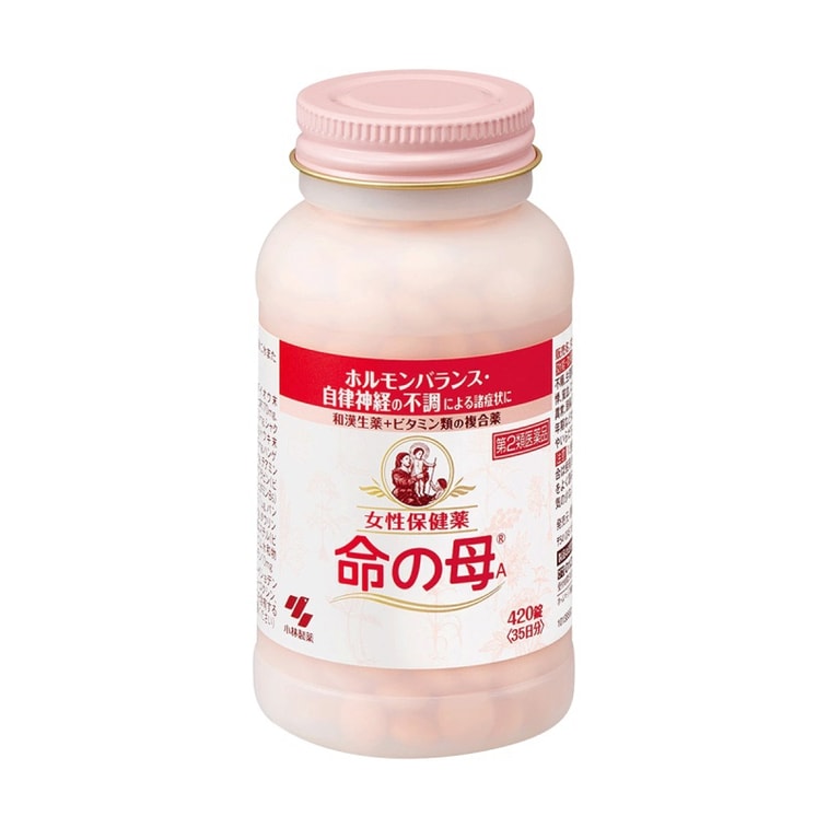 商品详情 - [日本直邮]  小林制药 命之母 改善调理女性更年期 420粒入 红 - image1