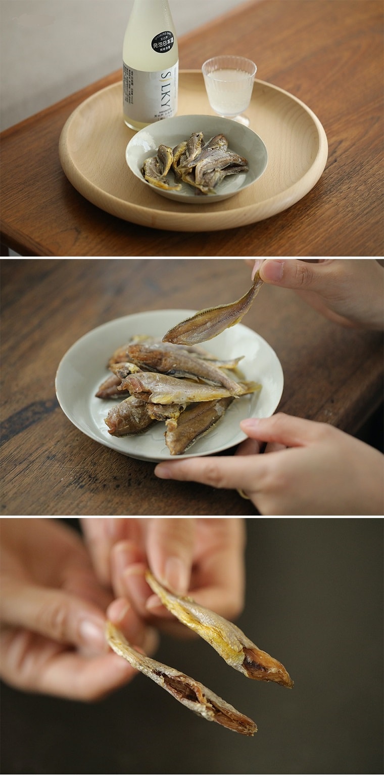 蘑菇風暴【香酥小黃魚】即食海味小魚乾 50克裝 酥若無骨鮮香濃郁營養美味 網紅休閒零食