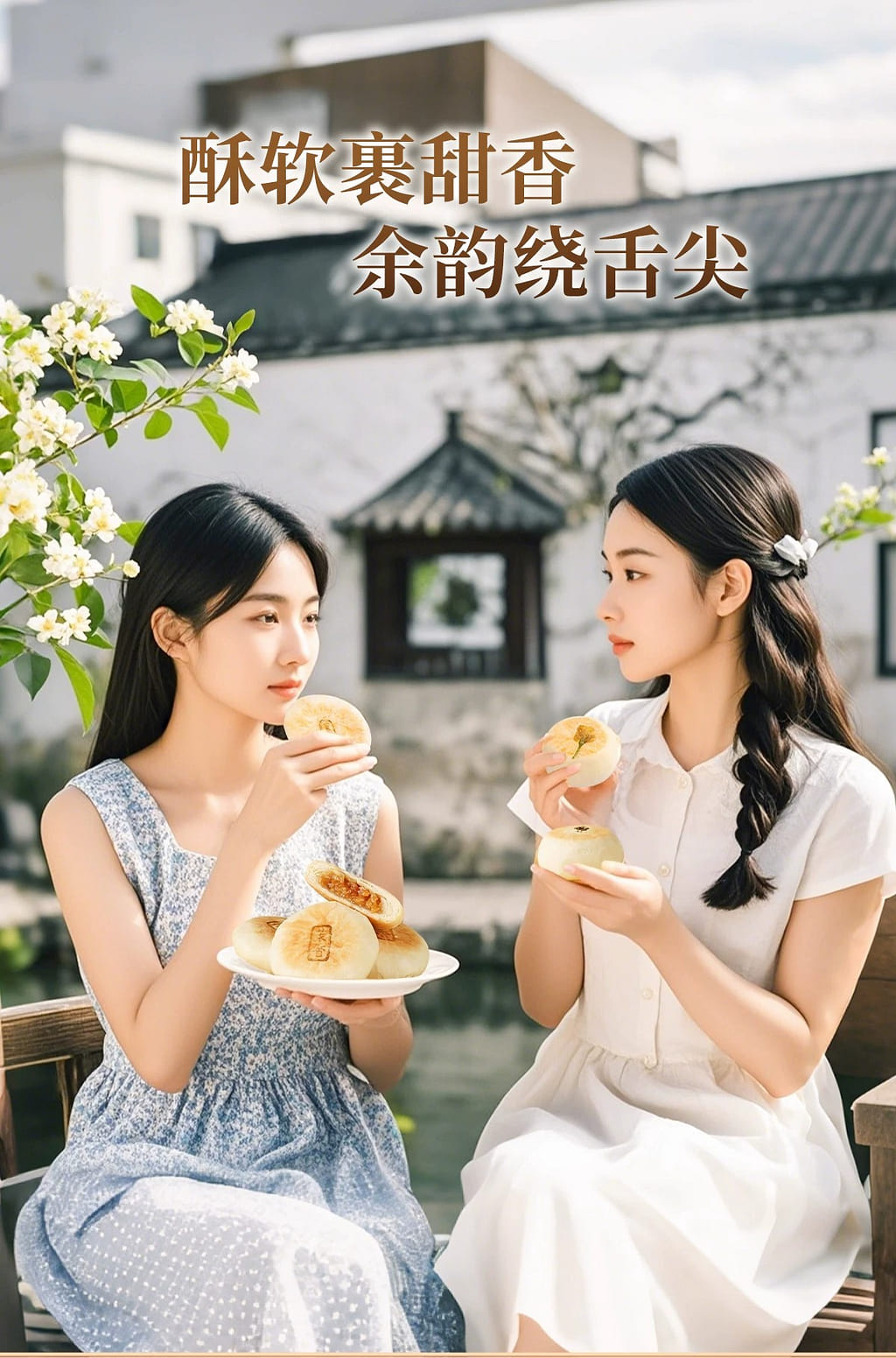 What a lovely original jasmine flower pastry snack 200 g - Weee!