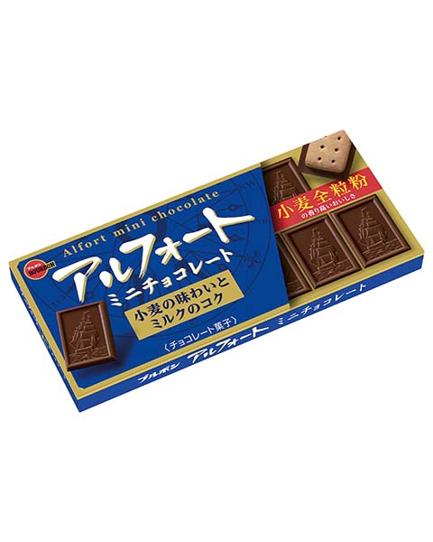 アルフォート ミニチョコレート 80箱 Bourbon Alfort Mini Chocolate 6 pieces 1 bunch - Weee!