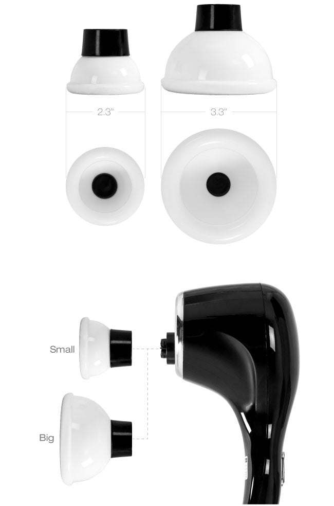 Galaxy GA-055 Magic Massager Massage Two Knead Heads