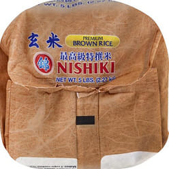 NISHIKI Premium Brown Rice, 5-Pound 1 each