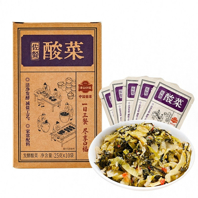 Pickled Mustard Side Dish (25g*10) 250 g