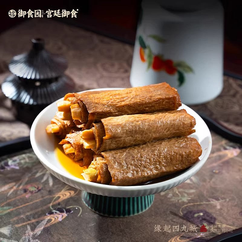 bamboo shoots and dried tofu 300g Five spices 300 กรัม