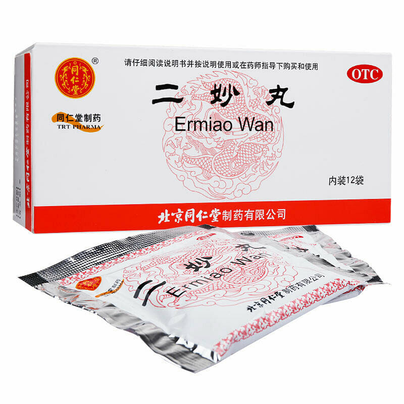 Tong Ren Tang ErMiao Wan Aquada 6g x 12 Sachets 72 g