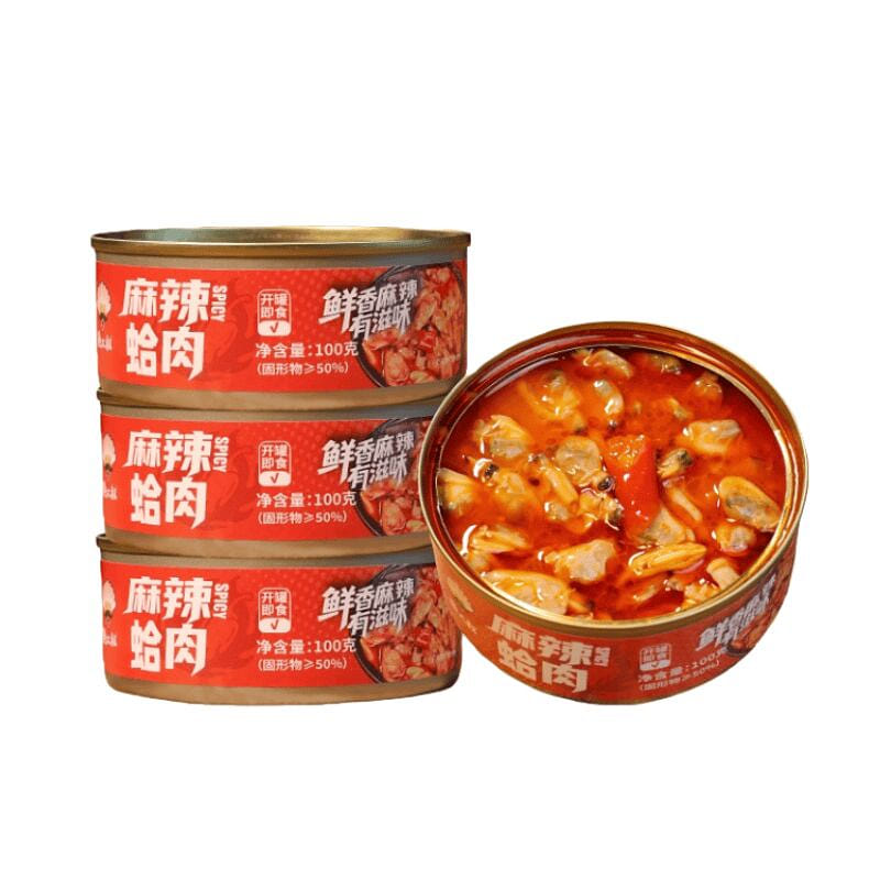 Spicy Fresh Clams 3 Cans (Total 300g) 300 g