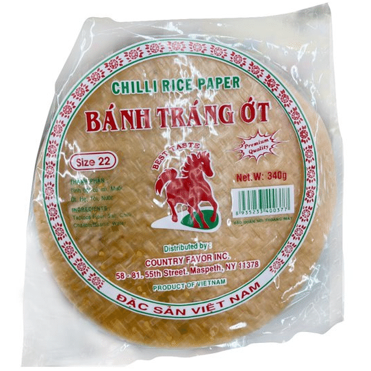 Chilli rice paper size 22, 340g 1 개