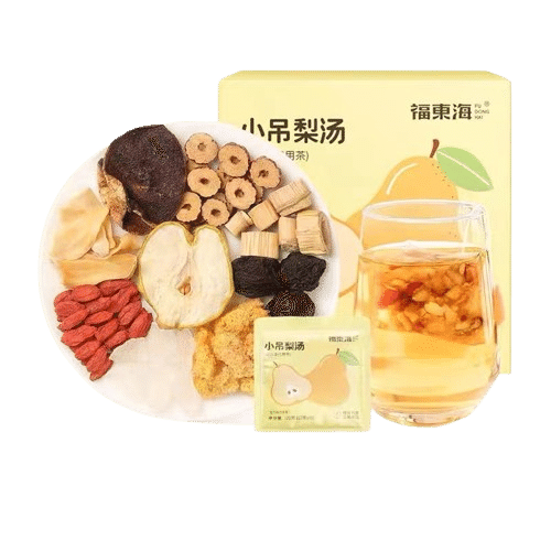 Fudonghai Old Beijing Little Pear Soup Cold Water Bamboo Cane 120g Box 120 กรัม