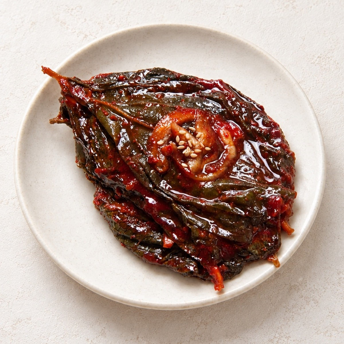 양념 깻잎 6 온스