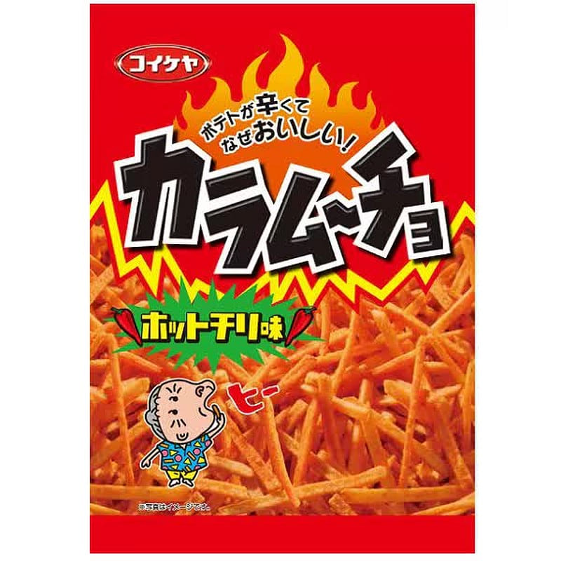 Koikeya Stick Karamuucho Hot Chili Flavor 33g 1 개